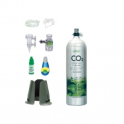 1L CO2 Aluminum Cylinder Set Face up - Basic