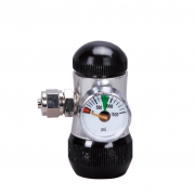 Aluminum CO2 Flow Regulator - Face Up