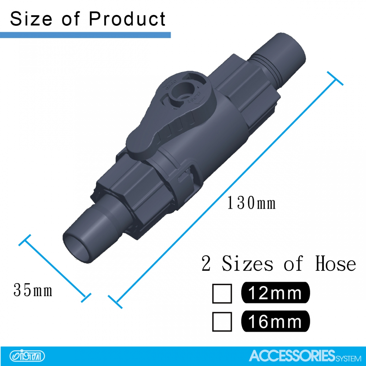 ISTA Single Tap Connector 16 mm 6