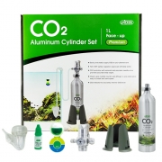 1L CO2 Aluminum Cylinder Set (face-up) Premium